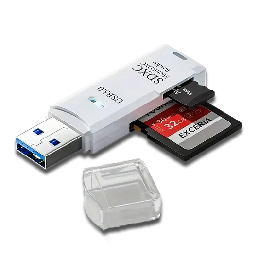 2 in 1 Micro SD 3.0 Card Reader